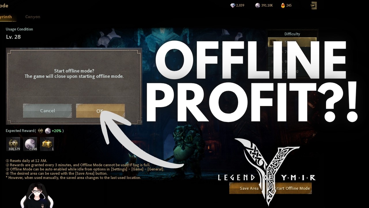 (Ep.5) OFFLINE Farming Might Be Better Than AFK?! | Legend of Ymir Global