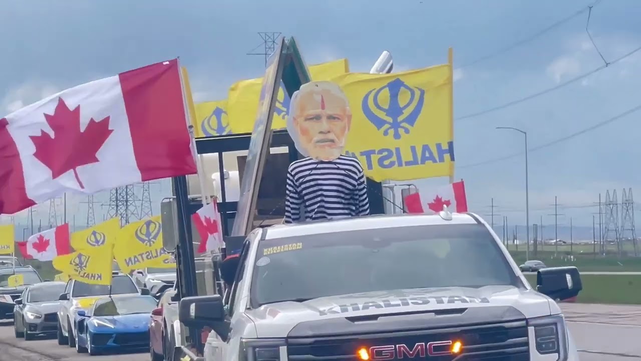 Protests erupt in Canada ahead of PM Modi&rsquo;s arrival: Khalistanis hold roadshow