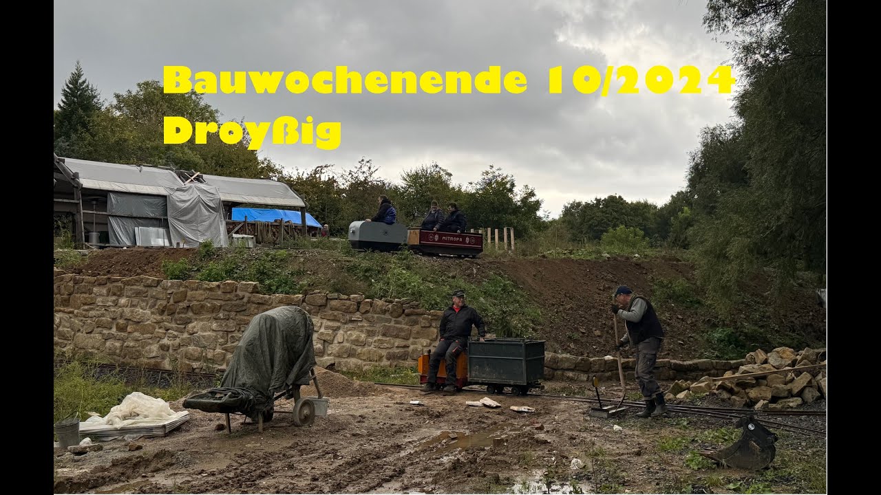 Bauwochenende Oktober 2024 Teil 1