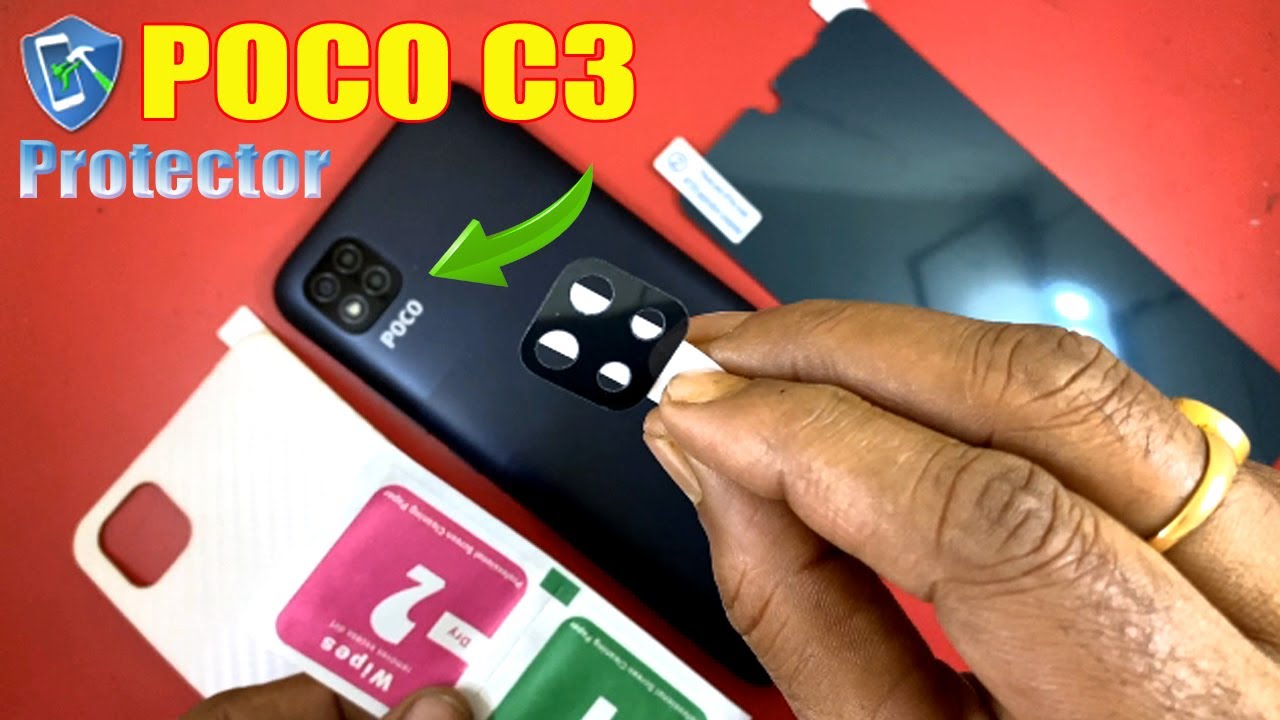Matte Finish Screen Protector For POCO C3