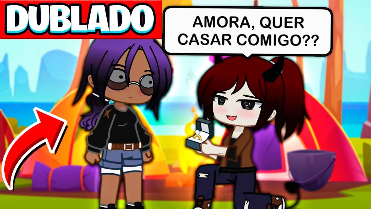 LILITH E AMORA FORAM ACAMPAR ! MINI FILME GACHA CLUB