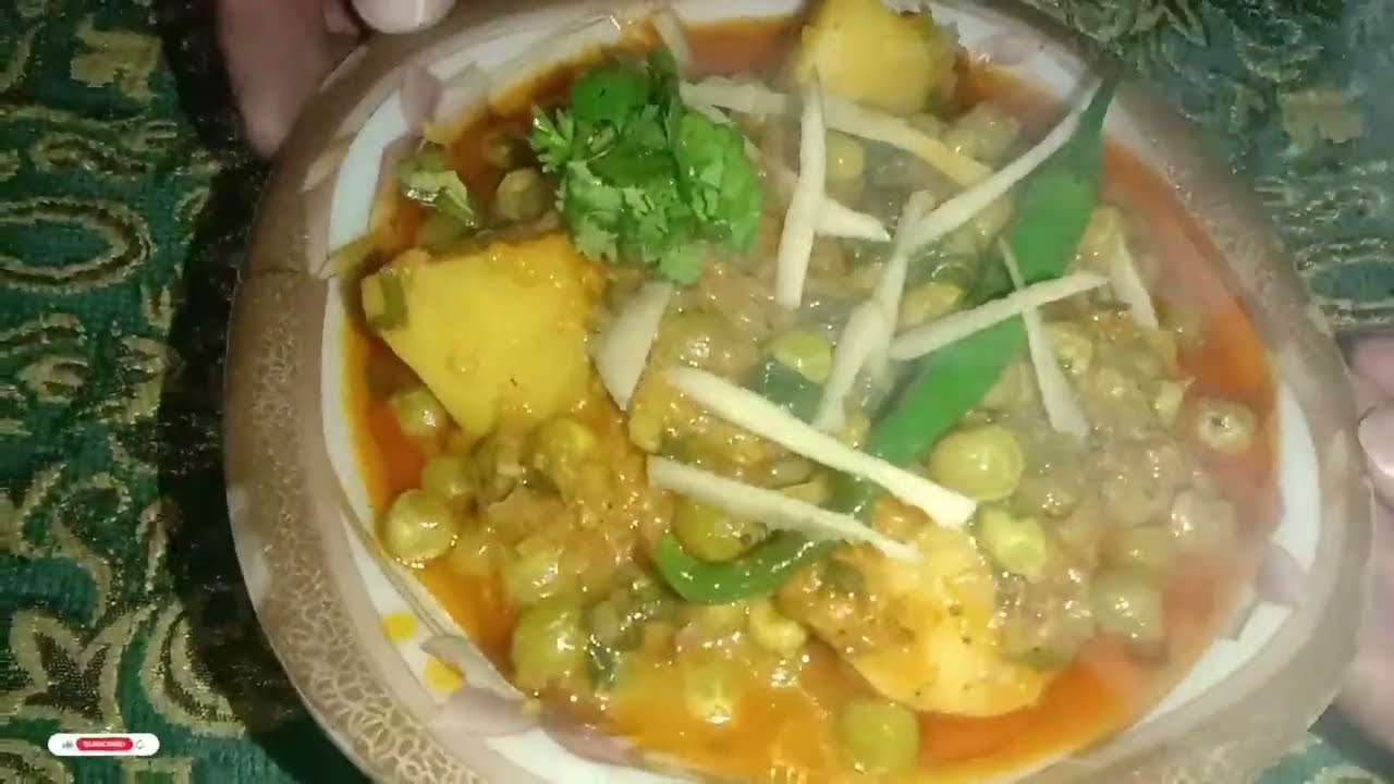 Ramzan Special Aloo Matar Sabzi | Iftar Or Sehri Ki Aasan & Tasty Recipe