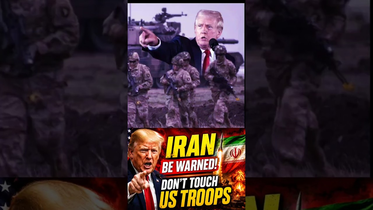 Trump Warns Iran: &ldquo;Attack U.S. Troops & Face War Consequences!&rdquo; | Breaking News