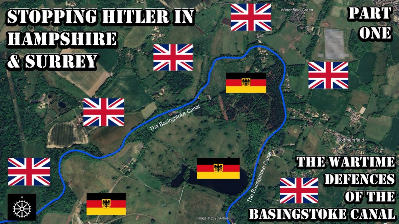 Stopping Hitler in Hampshire & Surrey - The World War Two Defences of The Basingstoke Canal - Part 1