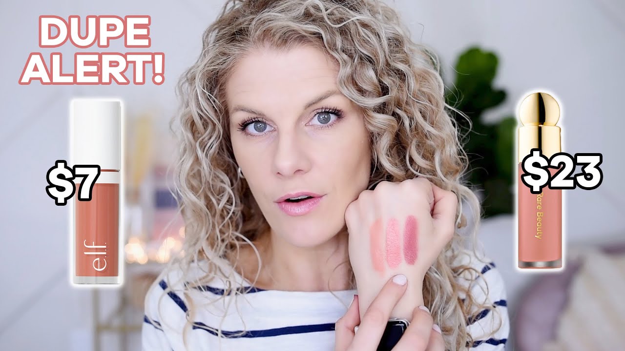 Elf Camo Liquid Blushes - Rare Beauty Dupe Alert!