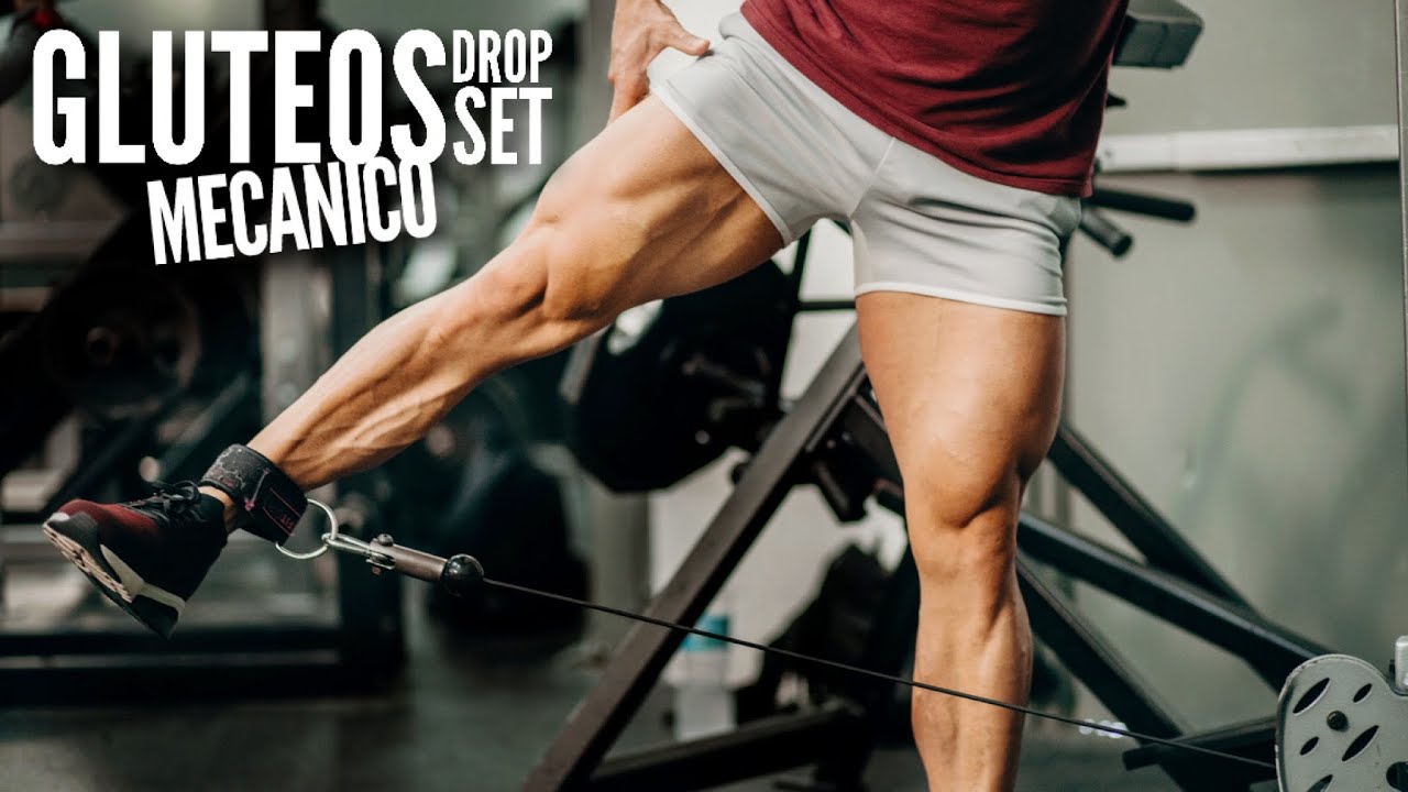 RUTINA DE GLUTEOS Drop set mecanico | GYMTOPZ