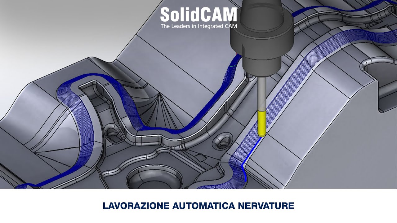 Lavorazione automatica nervature con sgrossatura HSR (webinar 2022)