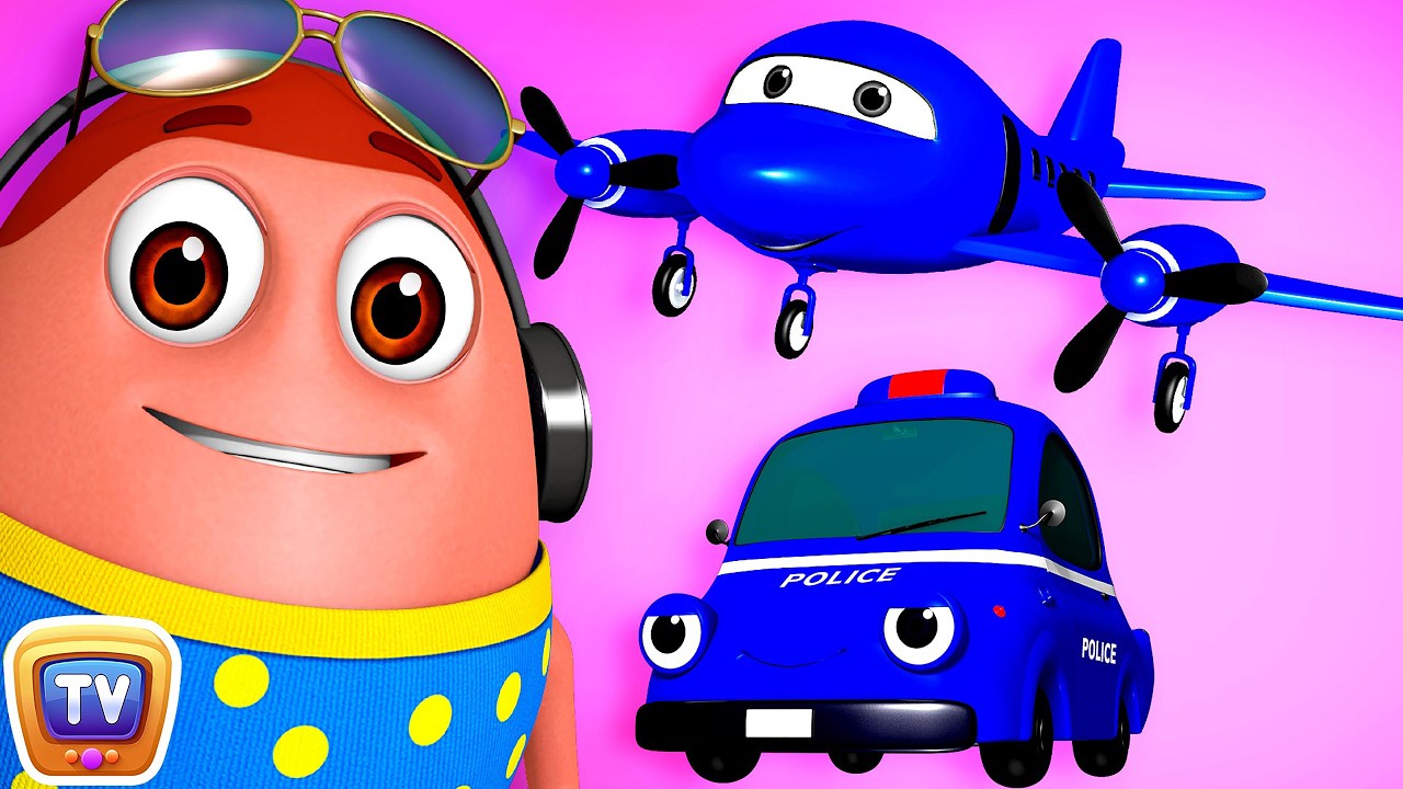 Learn Blue Color with Surprise Eggs Ball Pit Show + More Funzone Songs for Kids - ChuChu TV