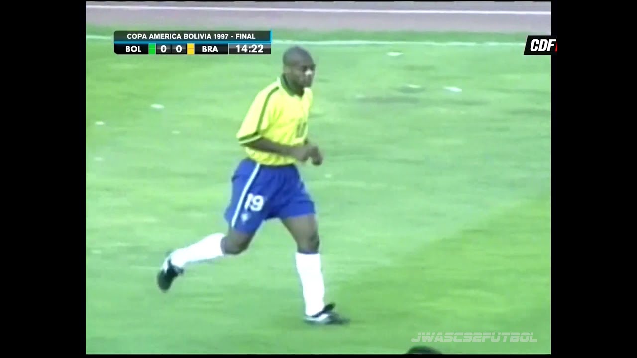 1997.06.29 Bolivia 1 - Brasil 3 (Partido Completo - Final Copa América Bolivia 1997)