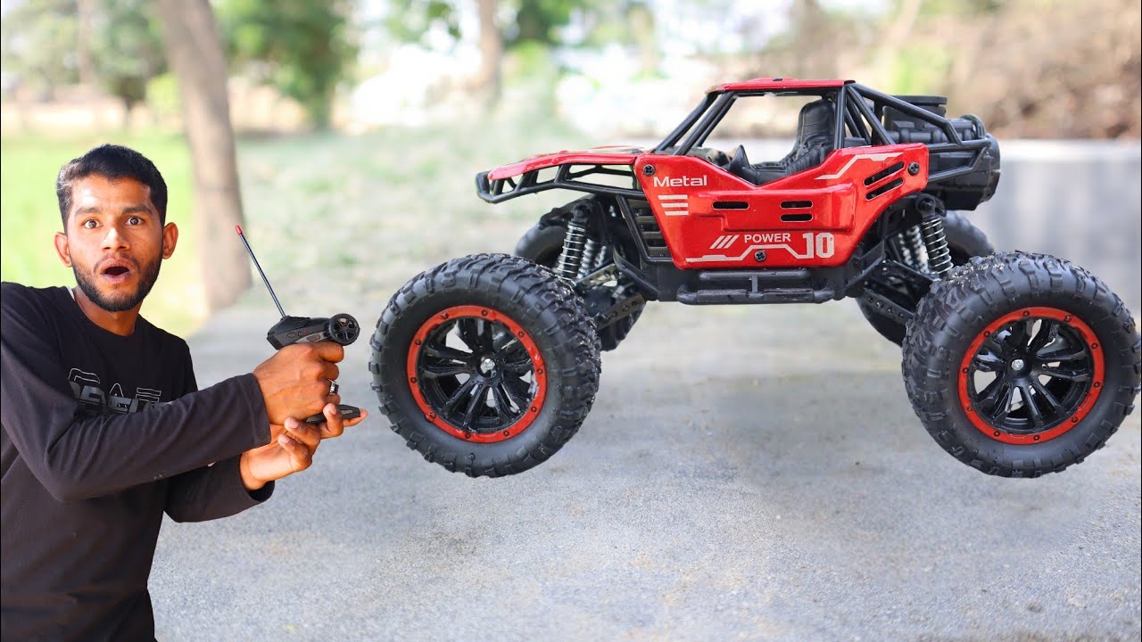 RC Monster Sport Racing 10 Metal Car Unboxing and Testing | RC Cars