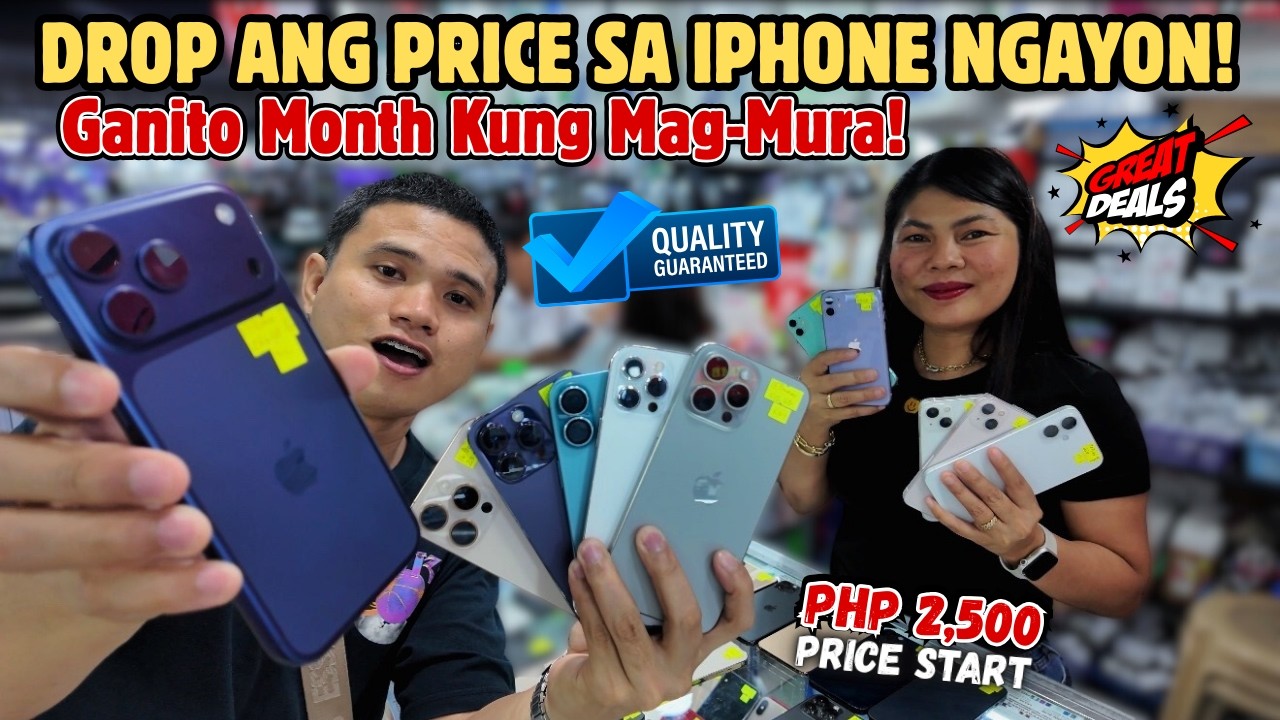 Mas Pina BABA pa ang Presyo ng iPhone Ngayon, Mas Afford na?