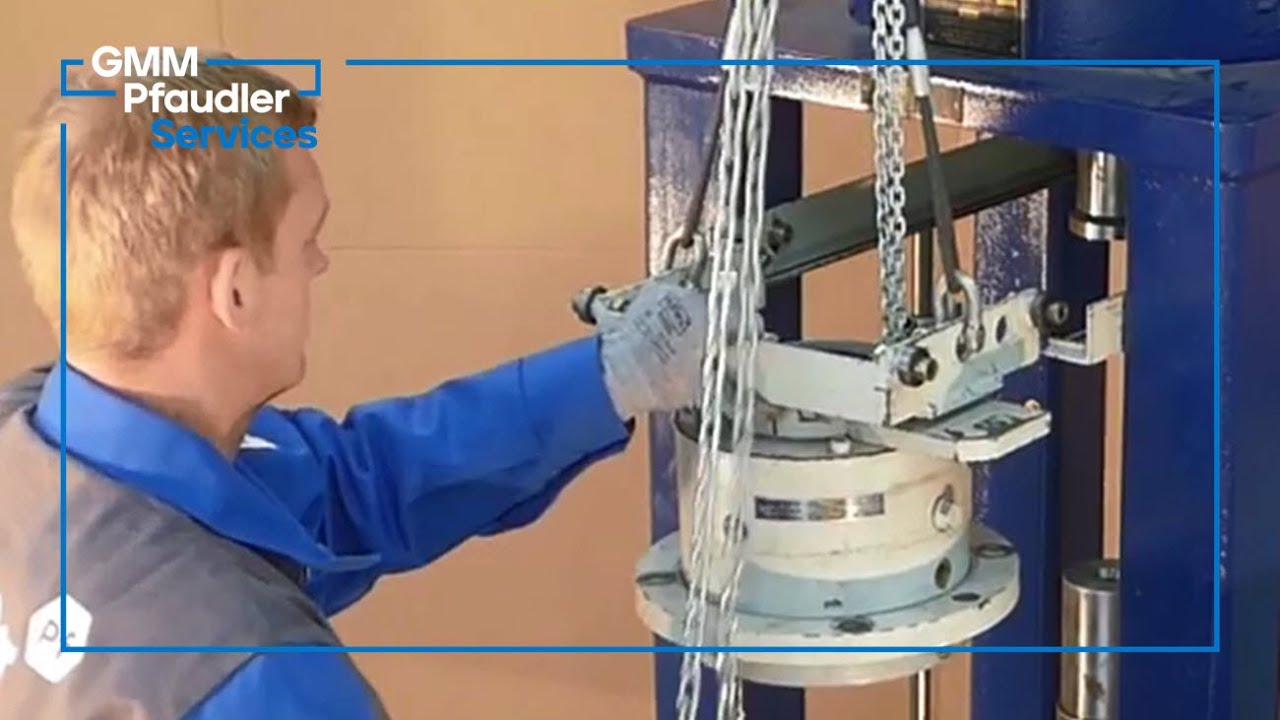 Exchange of a Pfaudler DIN VSO Mechanical Seal Unit with the Pfaudler Dismantling Device