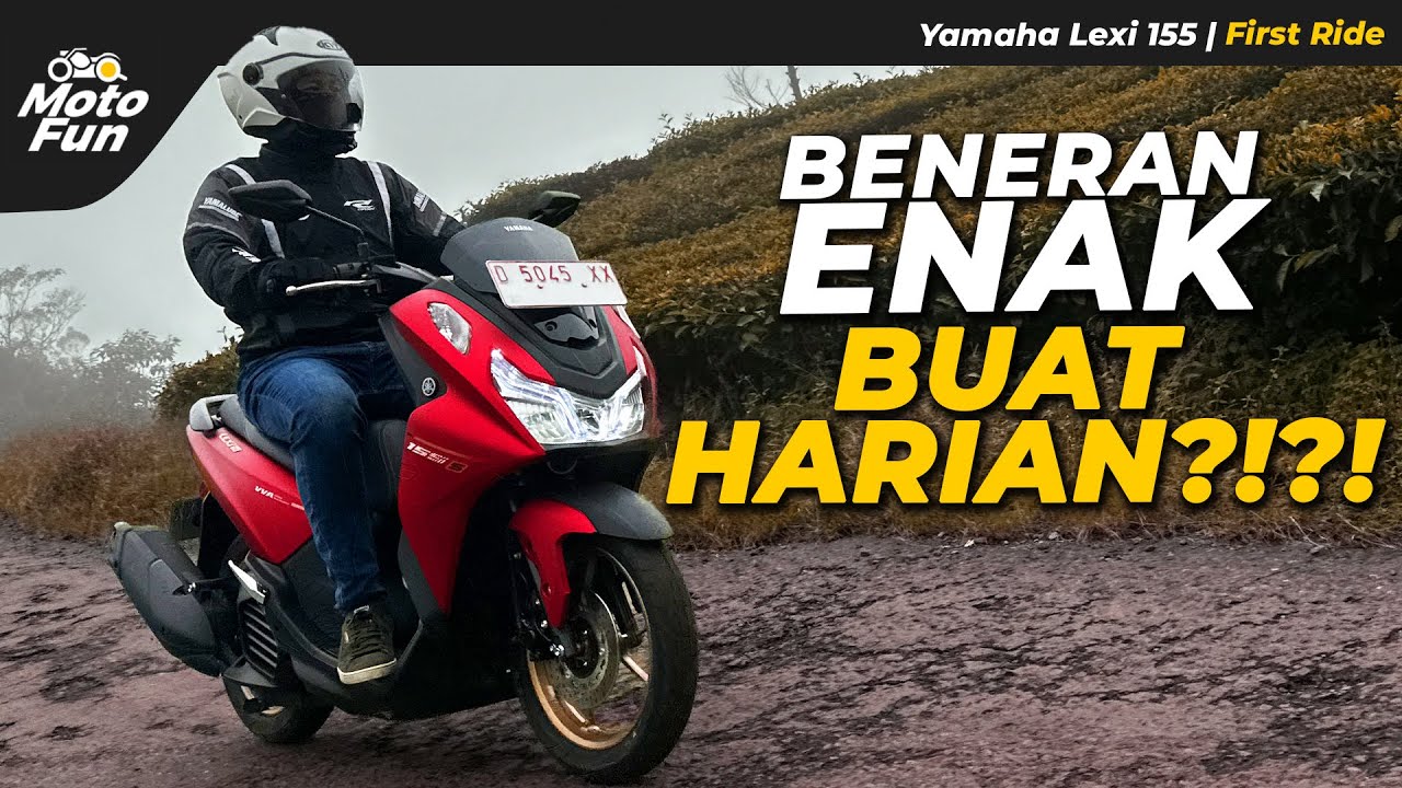 JAJALIN YAMAHA LEXI LX 155, LINCAH DI DALAM KOTA, IRIT BUAT TOURING | MotoFun Indonesia