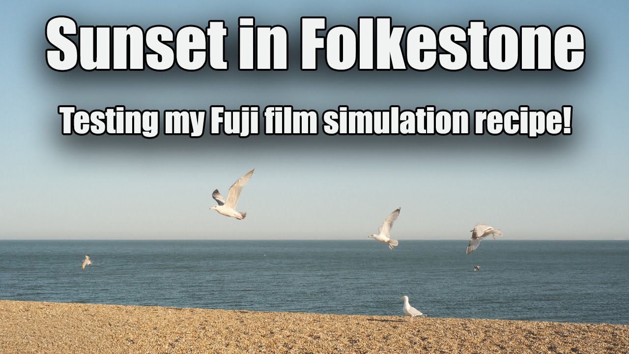 Walk With Me: Sunset Photography in Folkestone (Fujifilm X-T4)