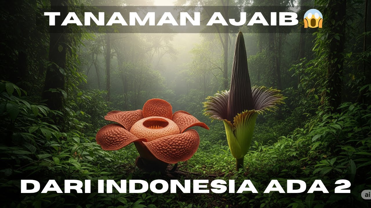 7 Tanaman Ajaib Ini Hanya Tumbuh di 1 Tempat di Dunia!  Flora Langka yang Bikin Takjub