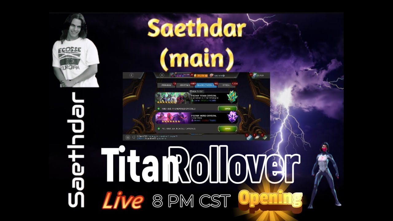 Saethdar (main) TITAN ROLLOVER OPENING!
