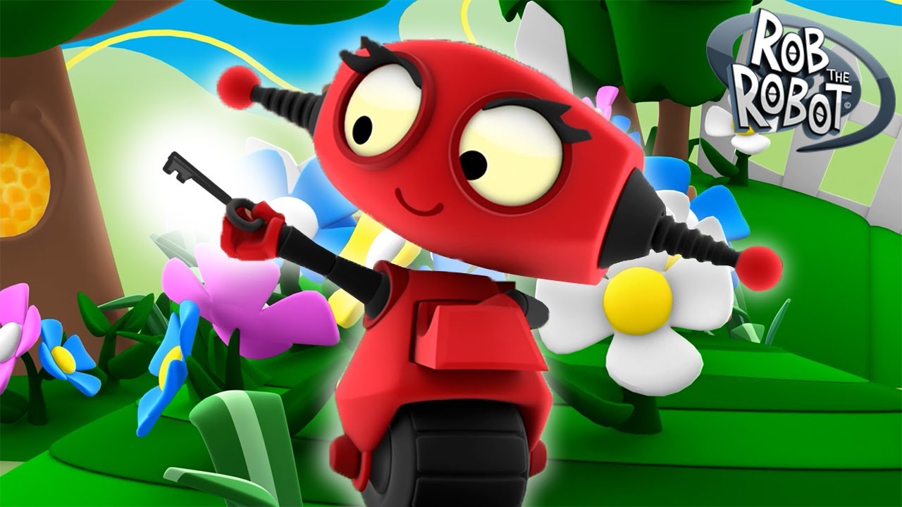 Gardening Is The Key To TK's Happiness 👩‍🌾🐞 | Rob The Robot | Preschool Learning