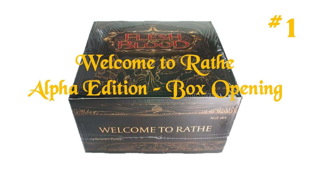 Welcome to Rathe Alpha Edition Opening #1 - FaBled Hunters First Video!