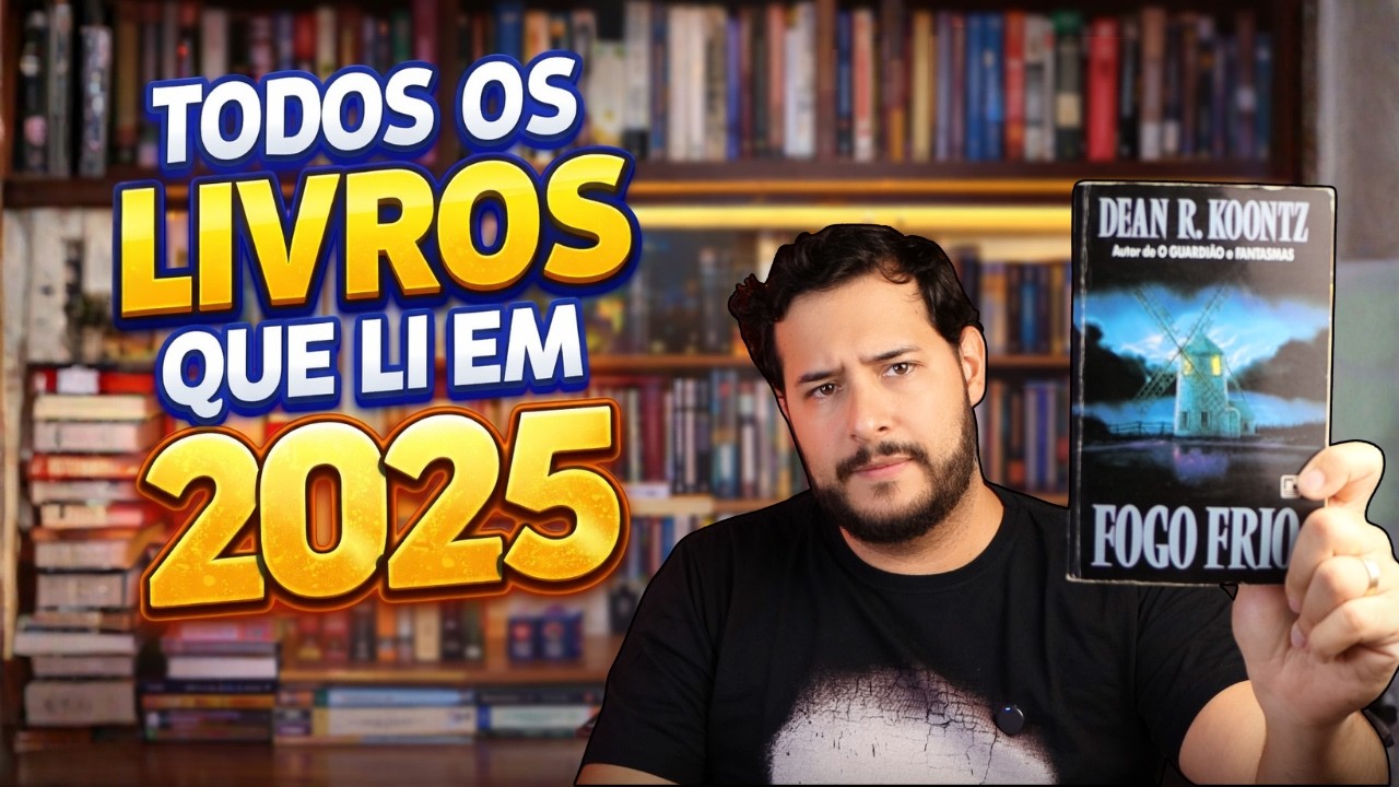 Todas as minhas leituras de 2025!