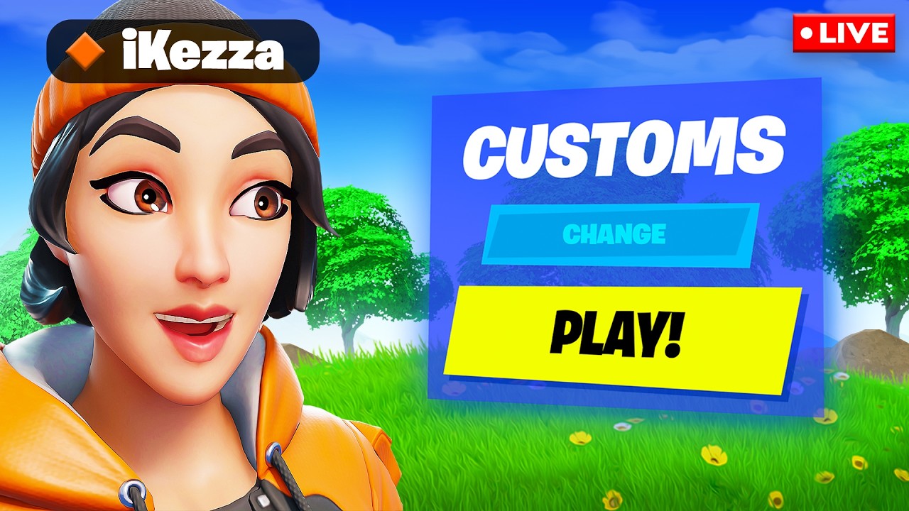 🔴 LIVE - FORTNITE CUSTOMS WITH VIEWERS! (Reload, Creative & MORE)