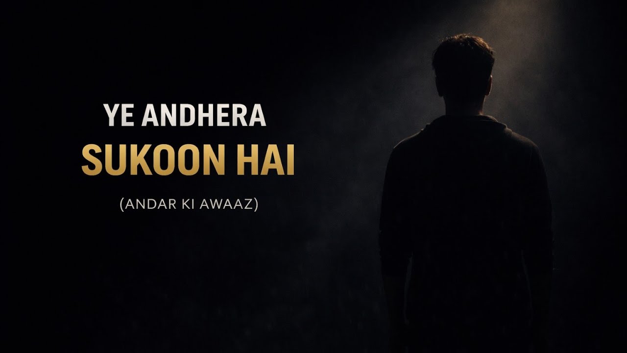 Agar duniya ka shor bohot zyada lag raha hai... | Emotional Relief