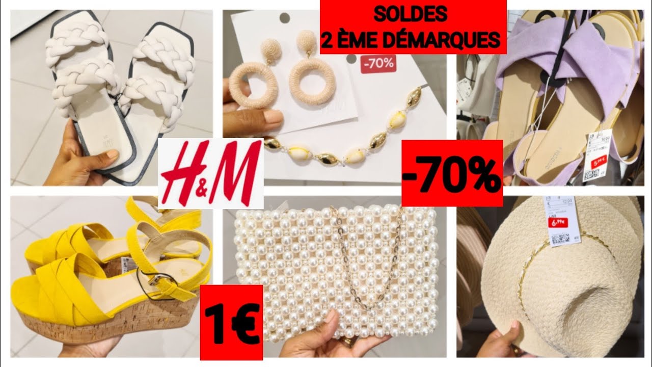 H&M⛔SOLDES-70%⛔MAROQUINERIE SANDALE ACCESSOIRE BIJOUX 10.07.21 #H&M #MAROQUINERIE #SOLDES_D'ÉTÉ_2021