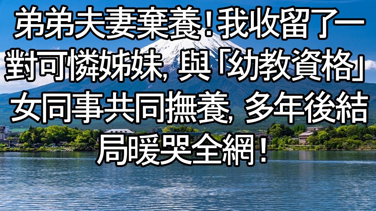 20250518   【感動する話】弟弟夫妻狠心棄養，我收留可憐姊妹並與專業女同事共同扶養，多年後孩子驚人回報暖哭全網！【朗読・スカッと】 meger