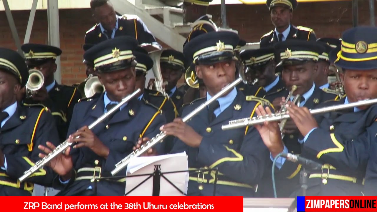ZRP Band performs at the 38th Uhuru celebrations