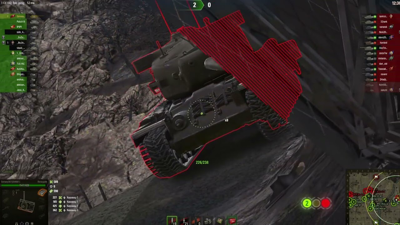 ТТ 8 уровня M54 Renegade. Танк отличный.  Лично для меня. ))
