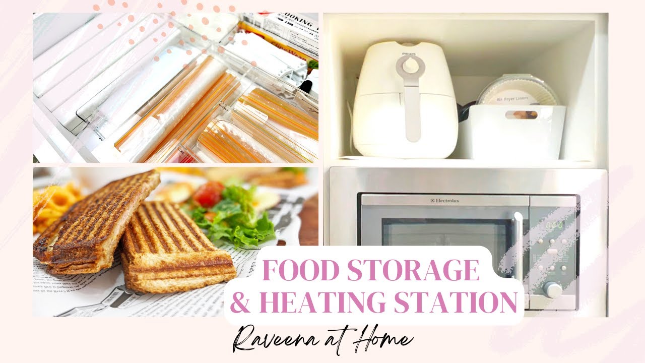 FOOD STORAGE & HEATING STATION | CREATING STATIONS FOR A FUNCTIONAL KITCHEN