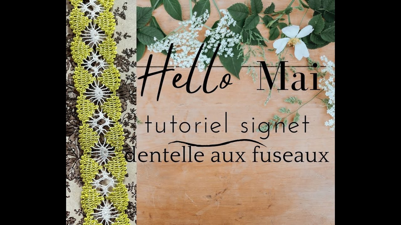 Deuxième signet aux araignées -tuto dentelle aux fuseaux