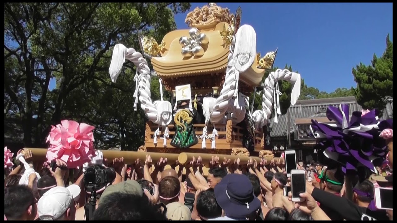 ［播州秋祭り］浜の宮天満宮台場差し