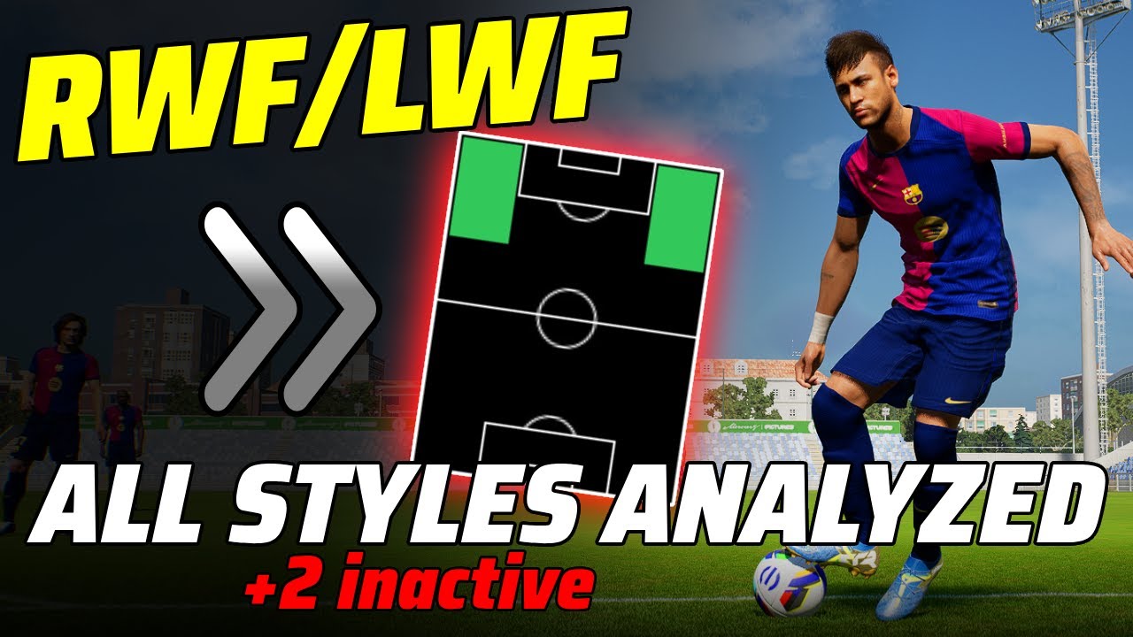 Освойте игру на фланге 🔥 Анализ всех стилей игры + 2 неактивных (подробно!) | EFOOTBALL 2026