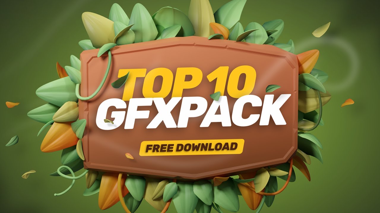 Top 10 GFX Packs of All Time | Free Download