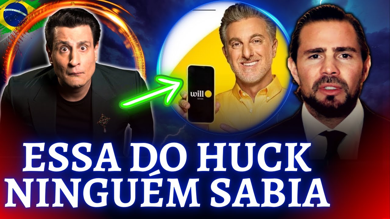 Ninguém sabe o Luciano Huck já fez propagando pro Vorcaro