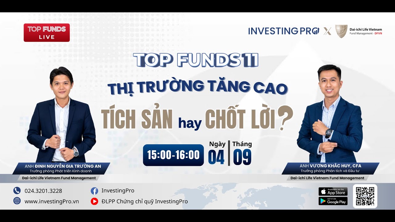 📢 TOPFUNDS 11 - Thị Trường Tăng Cao: Tích Sản Hay Chốt Lời?