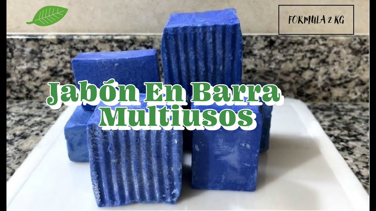 Cómo Elaborar Jabón en Barra Multiusos | Aceite de Cocina Usado 🧼