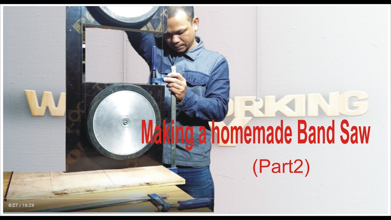 Making a homemade Band Saw (part2)