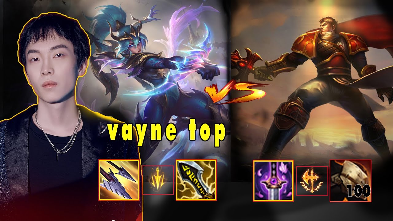 Sally Vayne toplane - Vayne Top Made Garen Cry
