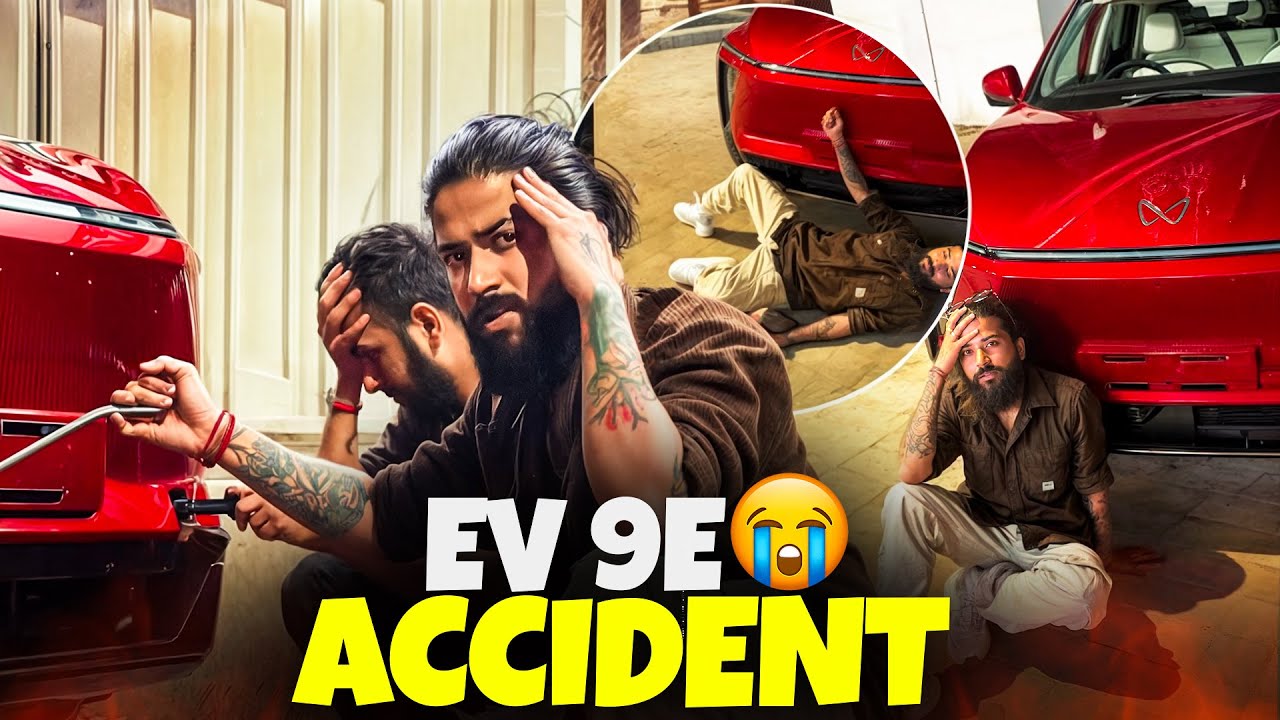 Apni New Car Mahindra XEV 9E Ka Accident Hogaya 😔 Dhoka Dediya EV Ne Highway Pr 💔