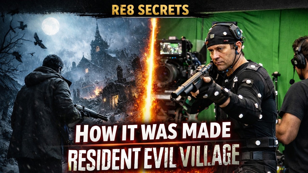 Resident Evil Village Bonus Movies (Behind the Scenes, Game Development Videos)