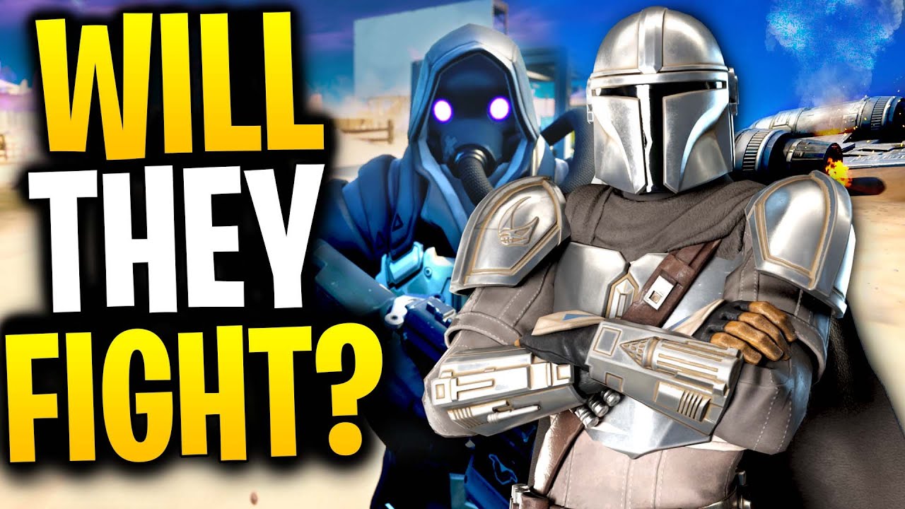 What Happens When BOSS MANDALORIAN Meets IO Guards? | Is it possible? | Fortnite Mythbusters