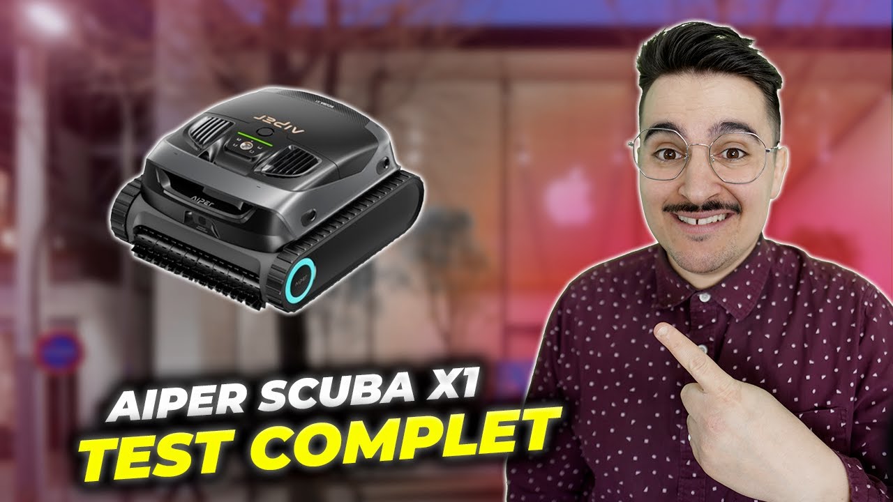 Test Aiper Scuba X1 : Robot Piscine Sans Fil, Nettoyage Ligne d’Eau et Filtration Ultra-Fine !