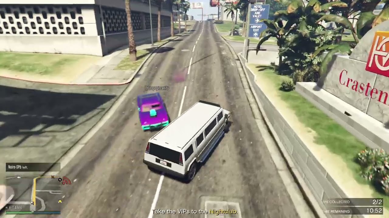 GTA V NightClub Management, Collect the VIP,s and take them to the Nightclub