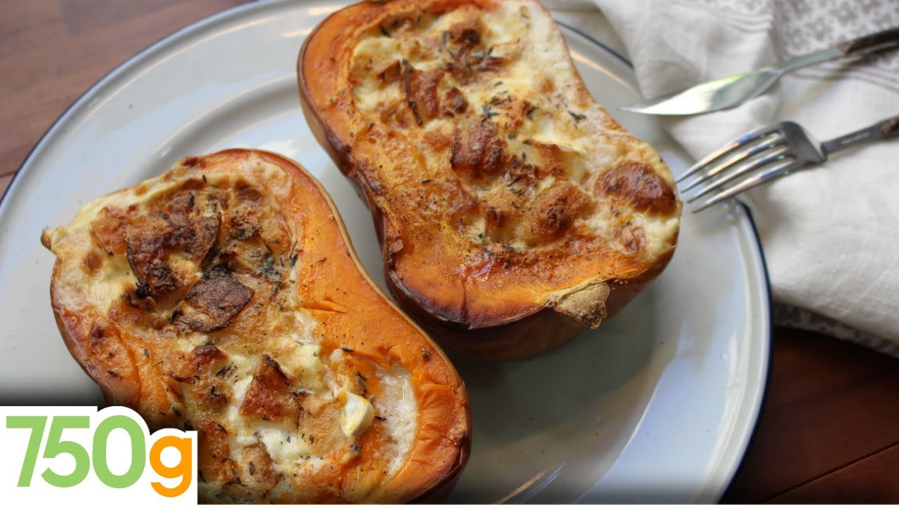 Recette de Butternut farcie au chèvre - 750g