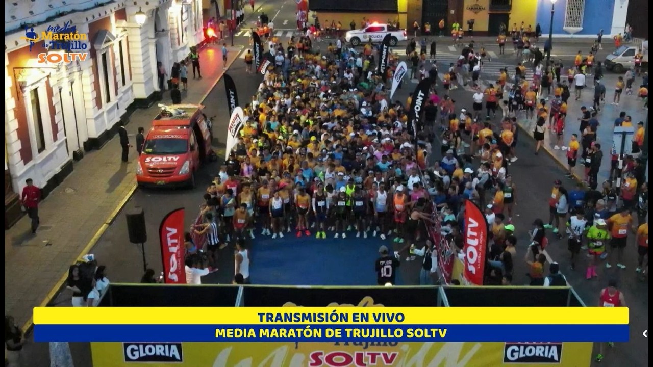 🚨🚨 #ENVIVO l PREMIACIÓN DE LA MEDIA MARATÓN DE TRUJILLO SOL TV 🏃🏃‍♀️☀️