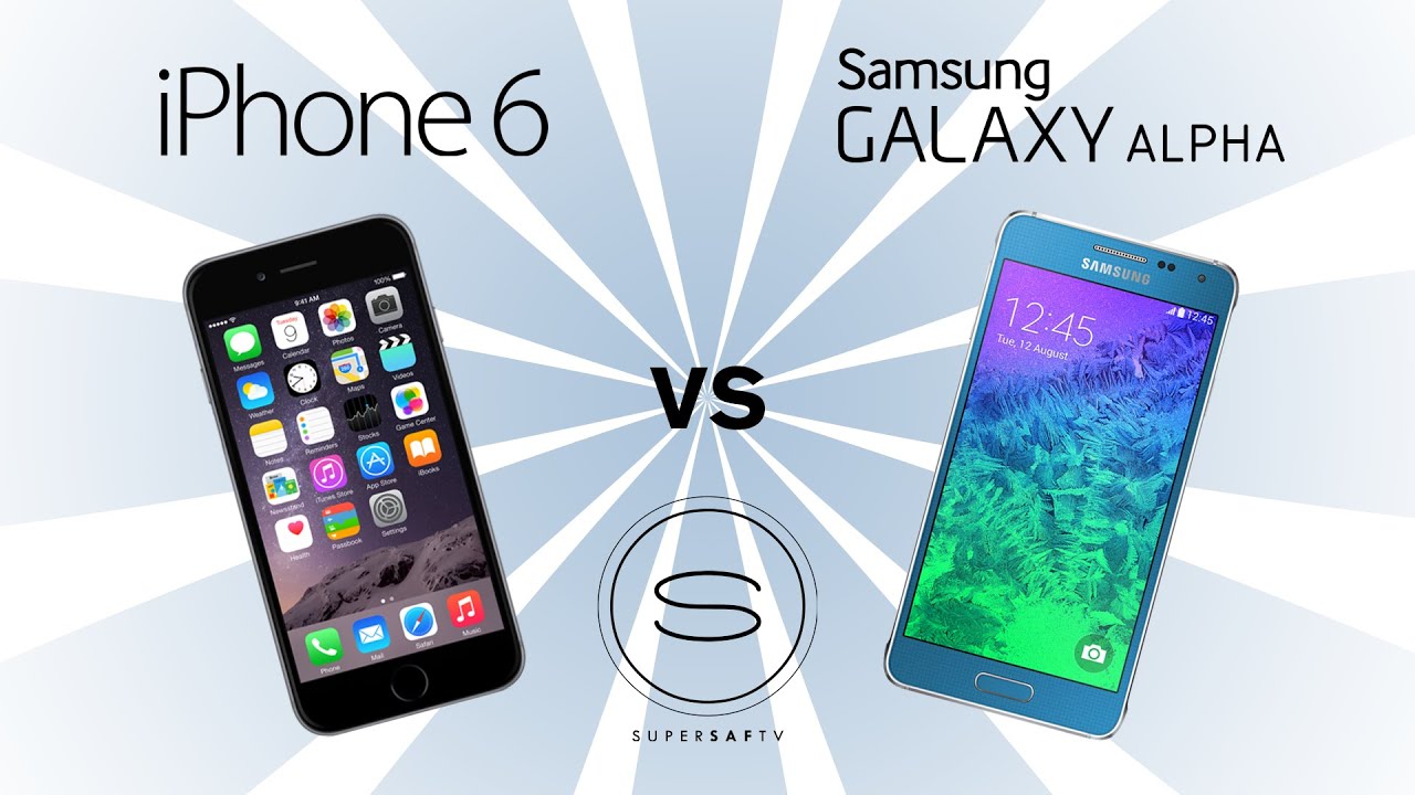 iPhone 6 vs Samsung Galaxy Alpha
