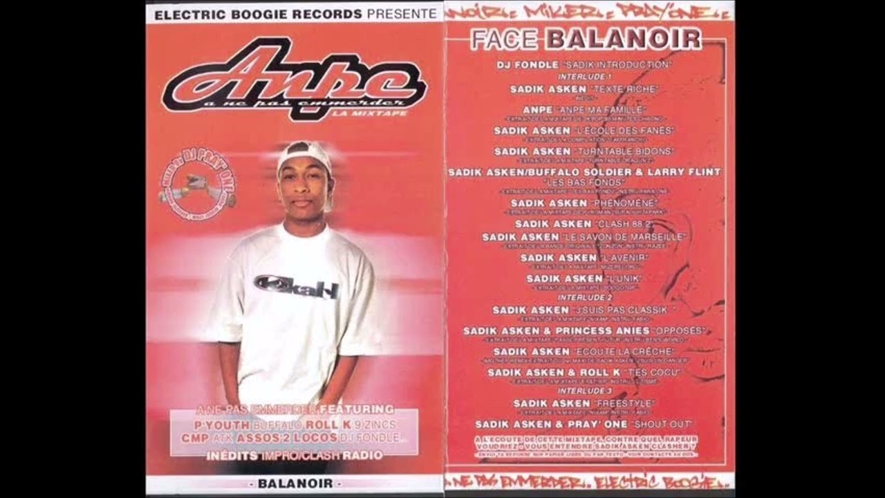 ANPE - Ma famille  + SADIK  ASKEN - L'école des fanés (extrait mixtape ANPE)