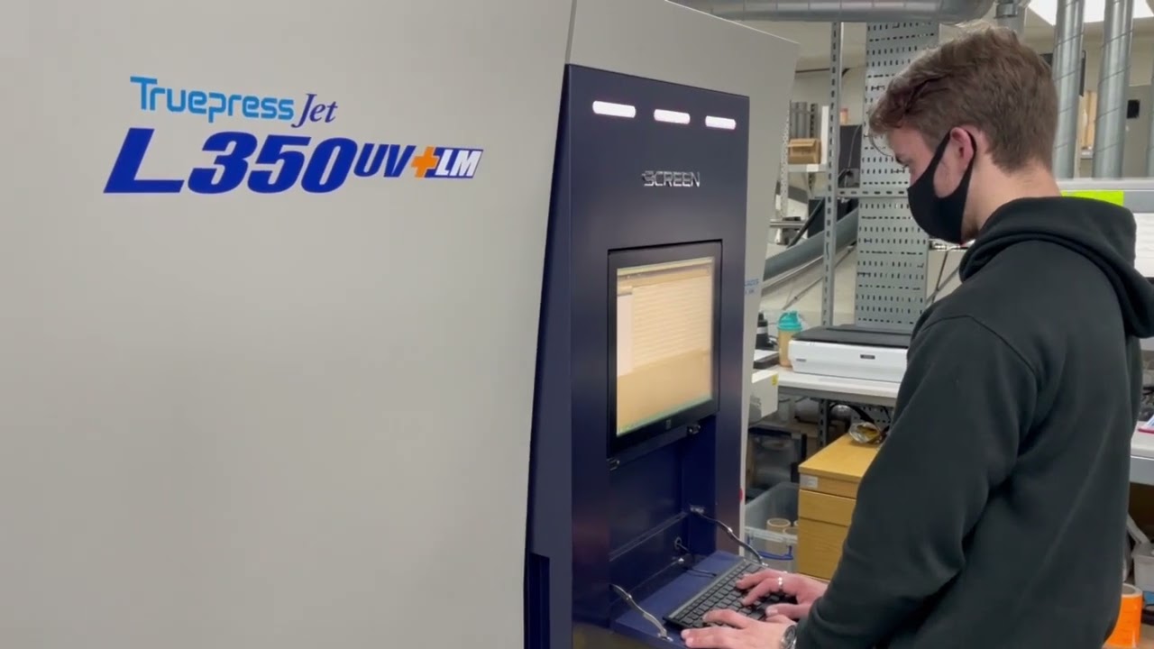 Screen Truepress Jet L350UV+ Inkjet Press