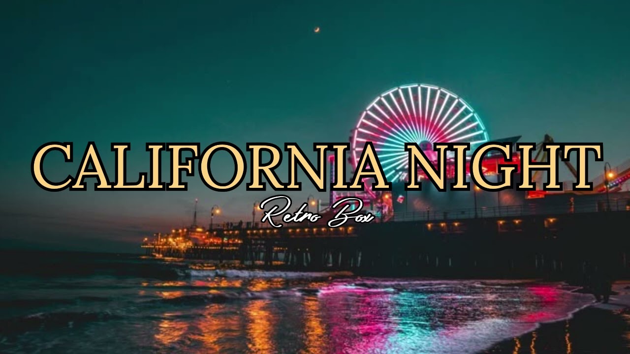 CALIFORNIA NIGHT- Retro Box